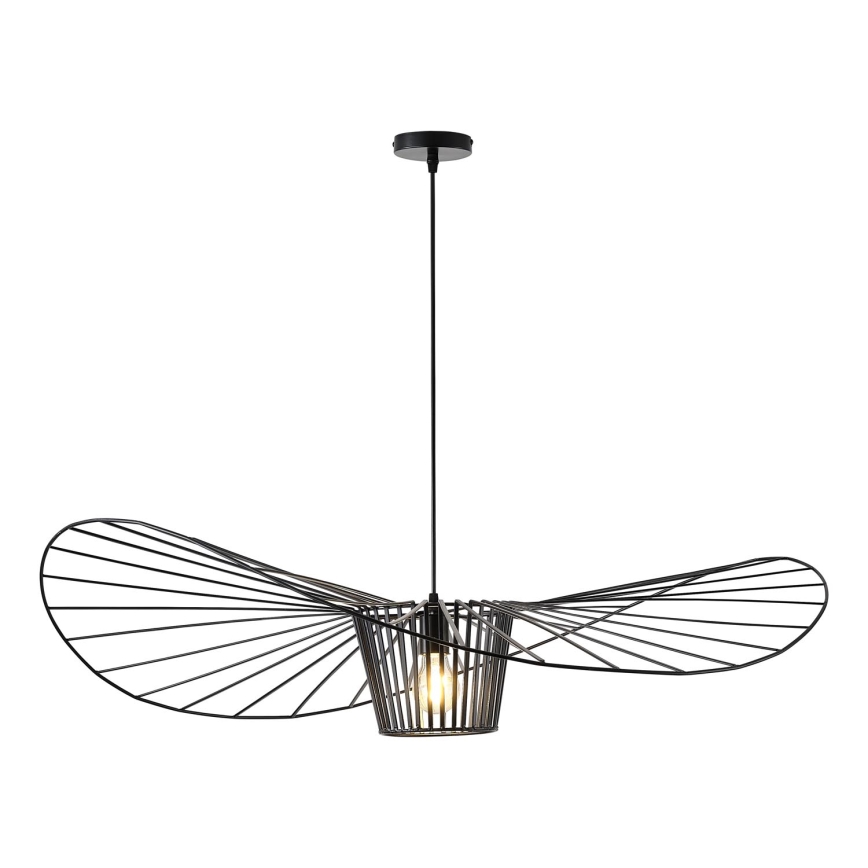 Candeeiro suspenso 1xE27/40W/230V preto
