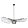 Candeeiro suspenso 1xE27/40W/230V preto
