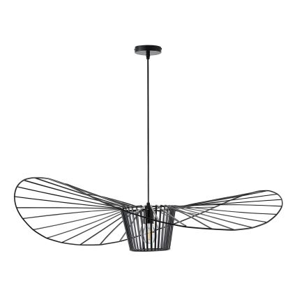 Candeeiro suspenso 1xE27/40W/230V preto