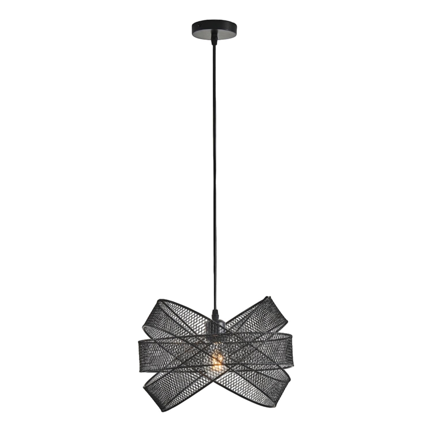 Candeeiro suspenso 1xE27/40W/230V preto