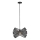 Candeeiro suspenso 1xE27/40W/230V preto