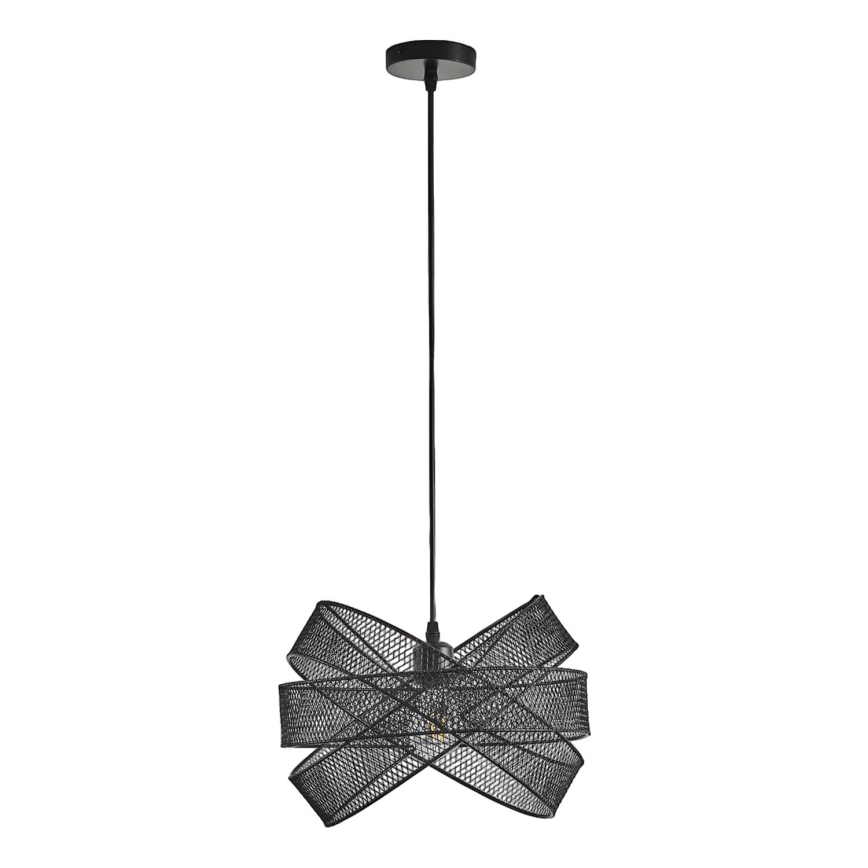 Candeeiro suspenso 1xE27/40W/230V preto