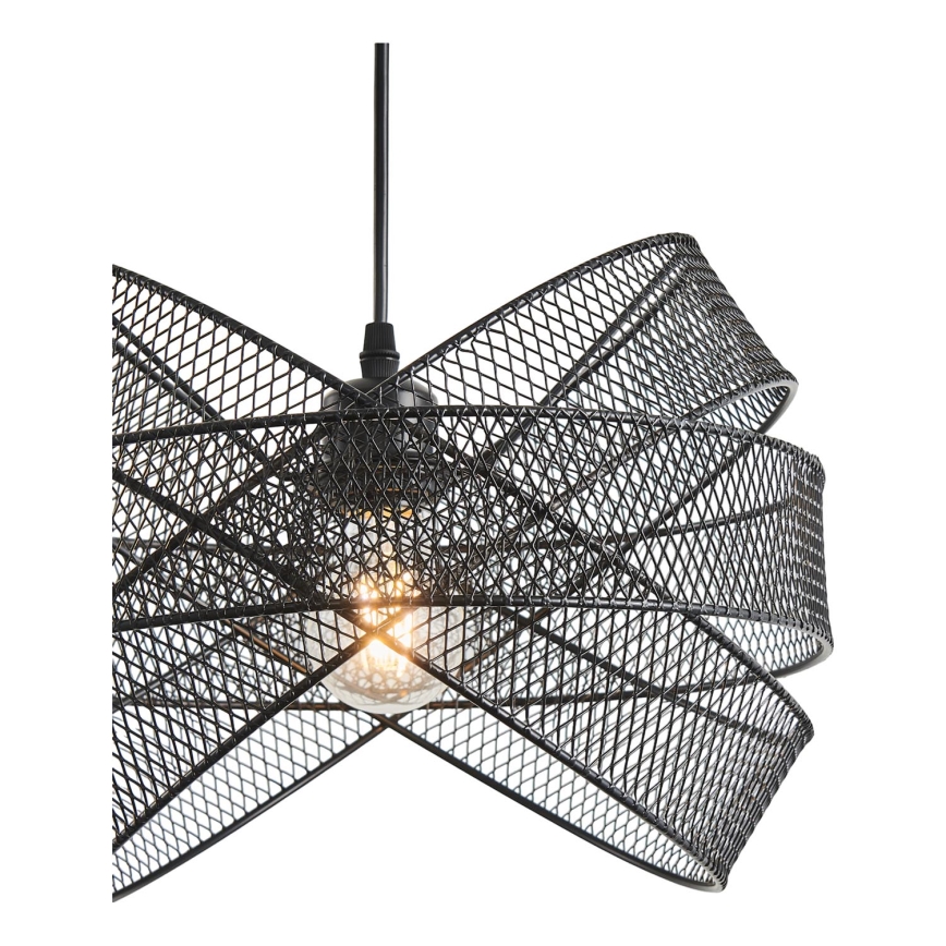 Candeeiro suspenso 1xE27/40W/230V preto