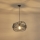 Candeeiro suspenso 1xE27/40W/230V preto