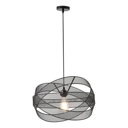 Candeeiro suspenso 1xE27/40W/230V preto