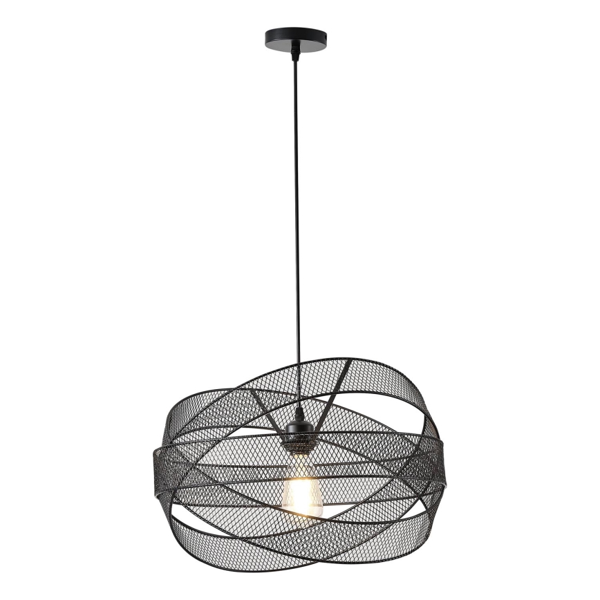Candeeiro suspenso 1xE27/40W/230V preto