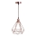 Candeeiro suspenso 1xE27/60W/230V diâmetro 22 cm cobre