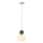 Candeeiro suspenso 1xG9/7W/230V branco/verde