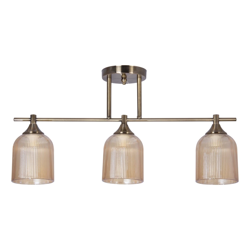 Candeeiro suspenso 3xE14/60W/230V latão