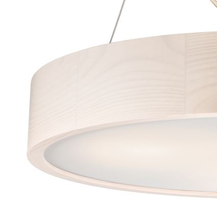 Candeeiro suspenso 3xE27/60W/230V ø 47 cm pinho