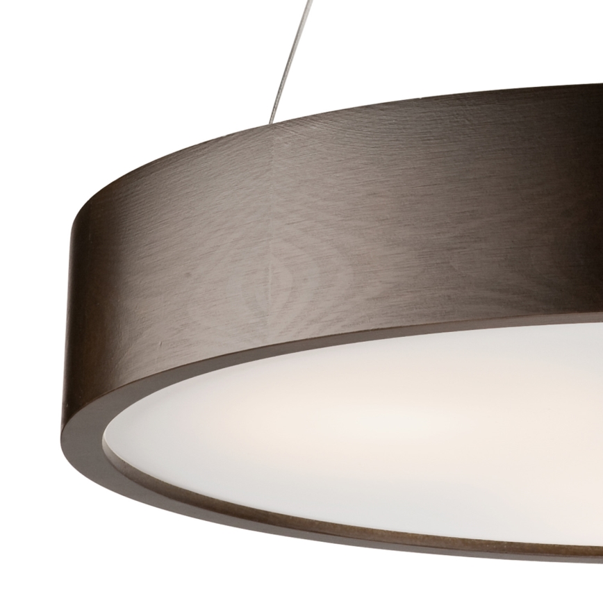 Candeeiro suspenso 3xE27/60W/230V ø 47 cm pinho