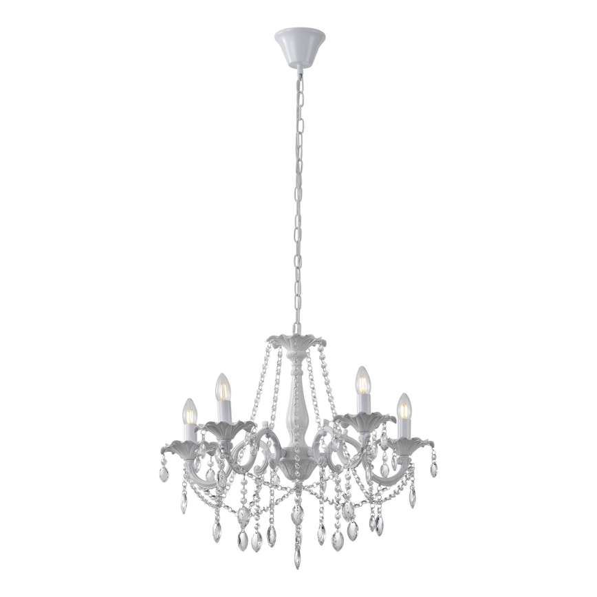 Candeeiro suspenso 5xE14/15W/230V
