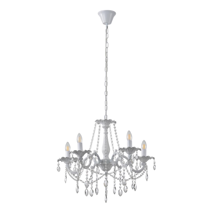 Candeeiro suspenso 5xE14/15W/230V