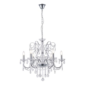 Candeeiro suspenso 6xE14/15W/230V