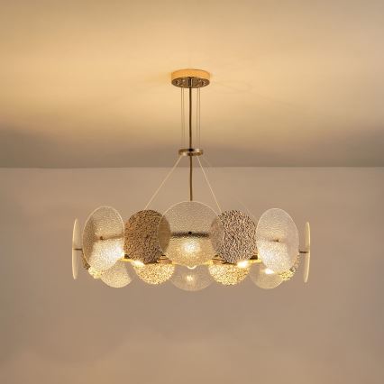 Candeeiro suspenso 8xE14/40W/230V