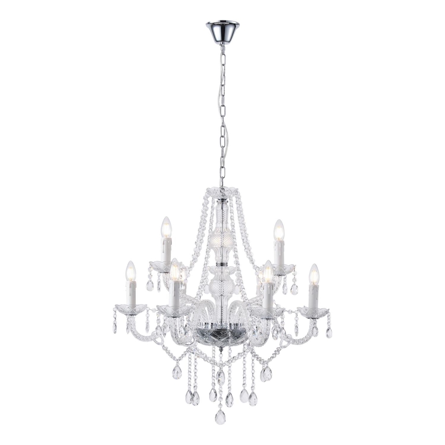 Candeeiro suspenso 9xE14/15W/230V