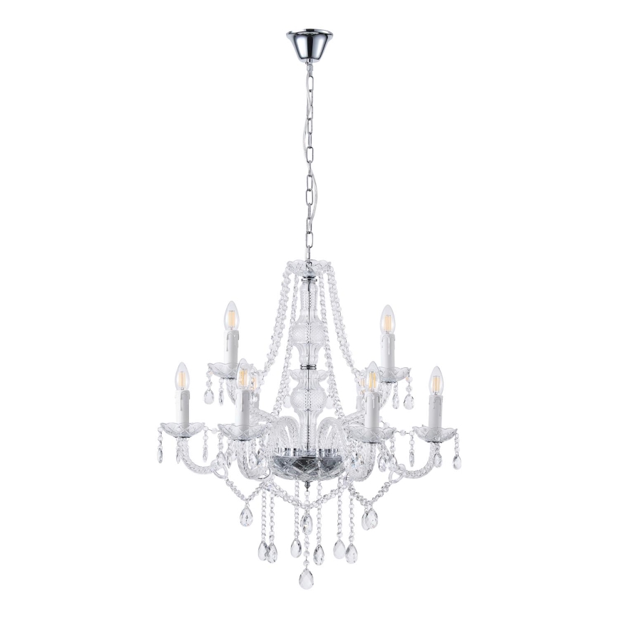 Candeeiro suspenso 9xE14/15W/230V