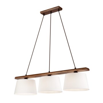 Candeeiro suspenso AIDA 3xE27/60W/230V - FSC certificado