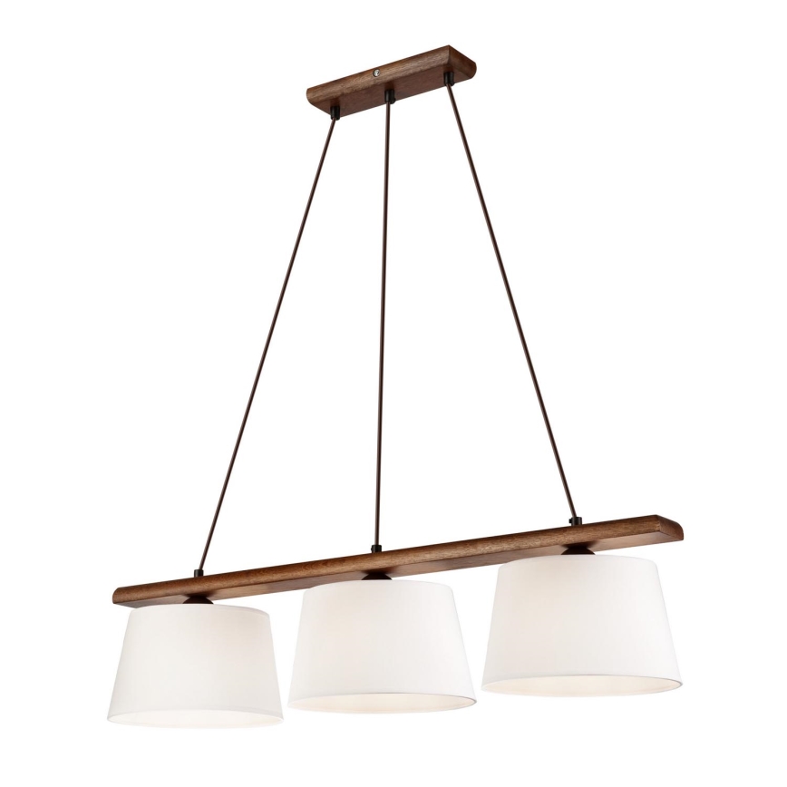 Candeeiro suspenso AIDA 3xE27/60W/230V - FSC certificado