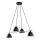 Candeeiro suspenso AIDA 4xE27/15W/230V