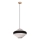 Candeeiro suspenso AMIGO 1xE27/60W/230V carvalho