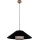 Candeeiro suspenso AMIGO 1xE27/60W/230V carvalho