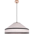 Candeeiro suspenso AMIGO 1xE27/60W/230V carvalho