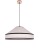 Candeeiro suspenso AMIGO 1xE27/60W/230V carvalho