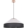 Candeeiro suspenso AMIGO 1xE27/60W/230V carvalho