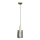 Candeeiro suspenso ARCADIA 1xE27/60W/230V diâmetro 13 cm dourado/fumado