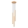 Candeeiro suspenso ARCHE 3xG9/8W/230V dourado