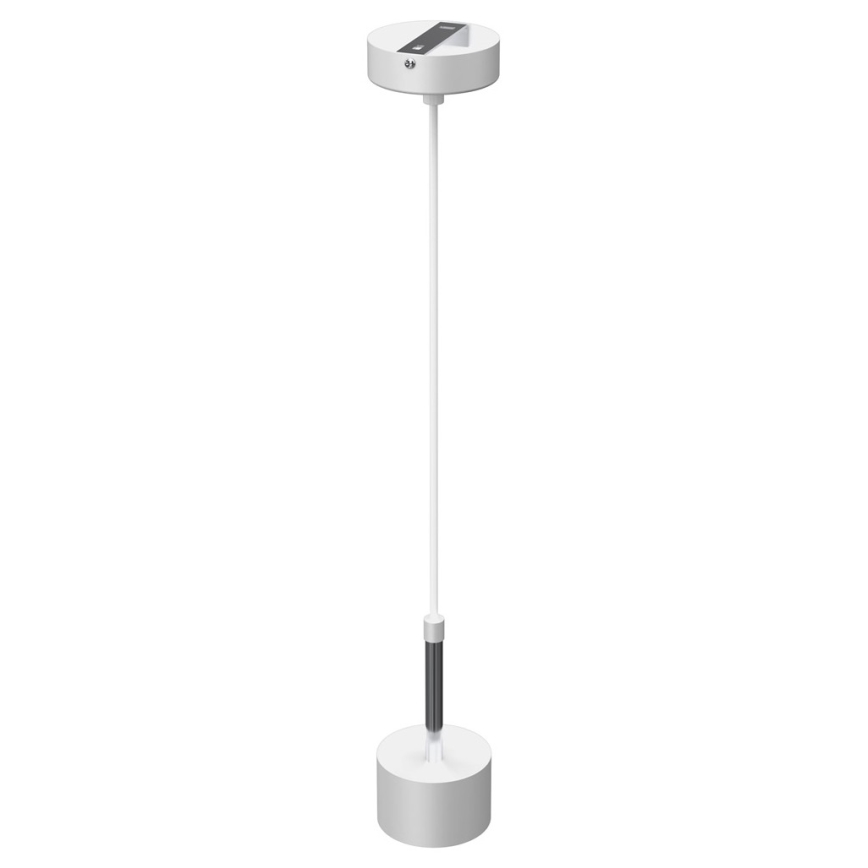Candeeiro suspenso ARENA 1xGX53/11W/230V branco/cromado brilhante
