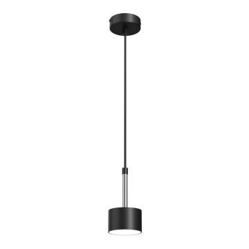 Candeeiro suspenso ARENA 1xGX53/11W/230V preto/cromado brilhante