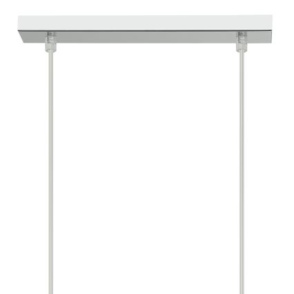 Candeeiro suspenso ARMIN 2xGU10/10W/230V cromado brilhante