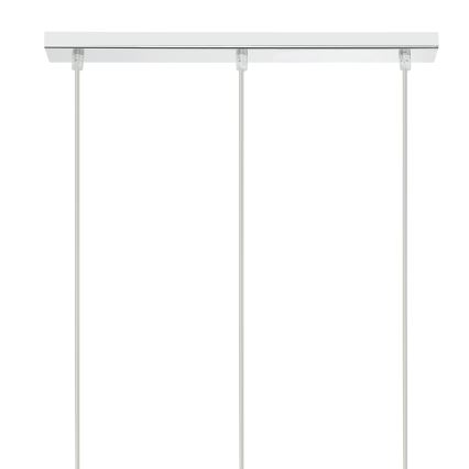 Candeeiro suspenso ARMIN 3xGU10/10W/230V cromado brilhante