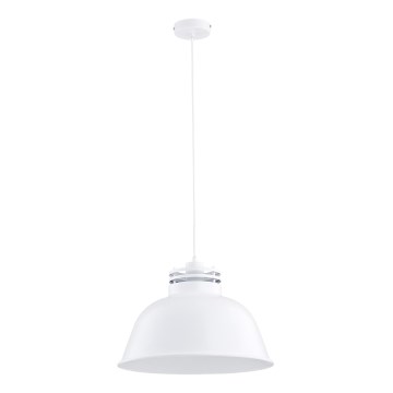 Candeeiro suspenso ARRIZO 1xE27/15W/230V branco