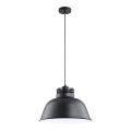 Candeeiro suspenso ARRIZO 1xE27/15W/230V preto