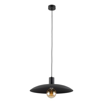 Candeeiro suspenso ASTRA 1xE27/15W/230V diâmetro 41 cm preto