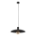 Candeeiro suspenso ASTRA 1xE27/15W/230V diâmetro 41 cm preto