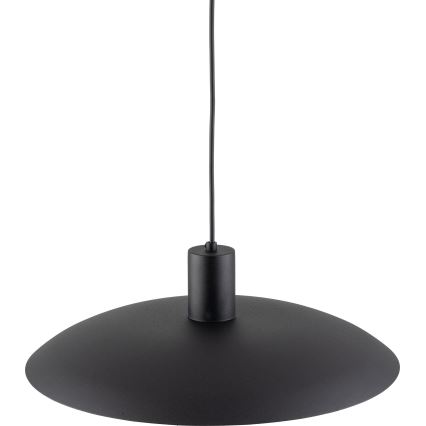 Candeeiro suspenso ASTRA 1xE27/15W/230V diâmetro 41 cm preto