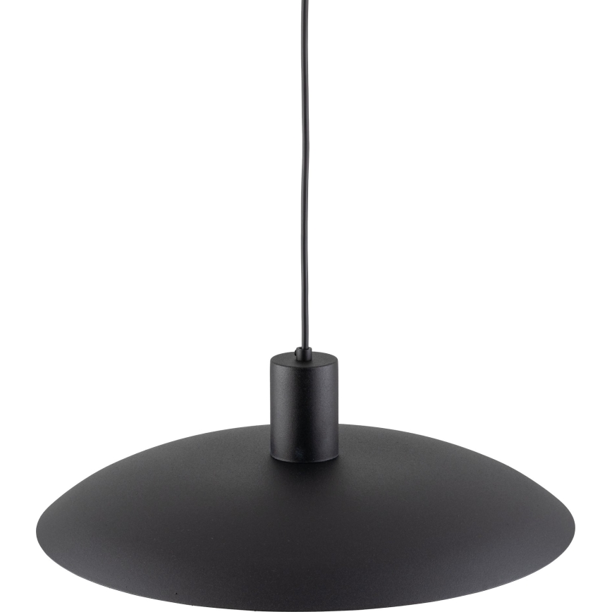 Candeeiro suspenso ASTRA 1xE27/15W/230V diâmetro 41 cm preto
