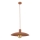 Candeeiro suspenso ASTRA 1xE27/15W/230V diâmetro 41 cm tijolo
