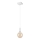 Candeeiro suspenso ASTRID 1xE27/60W/230V branco