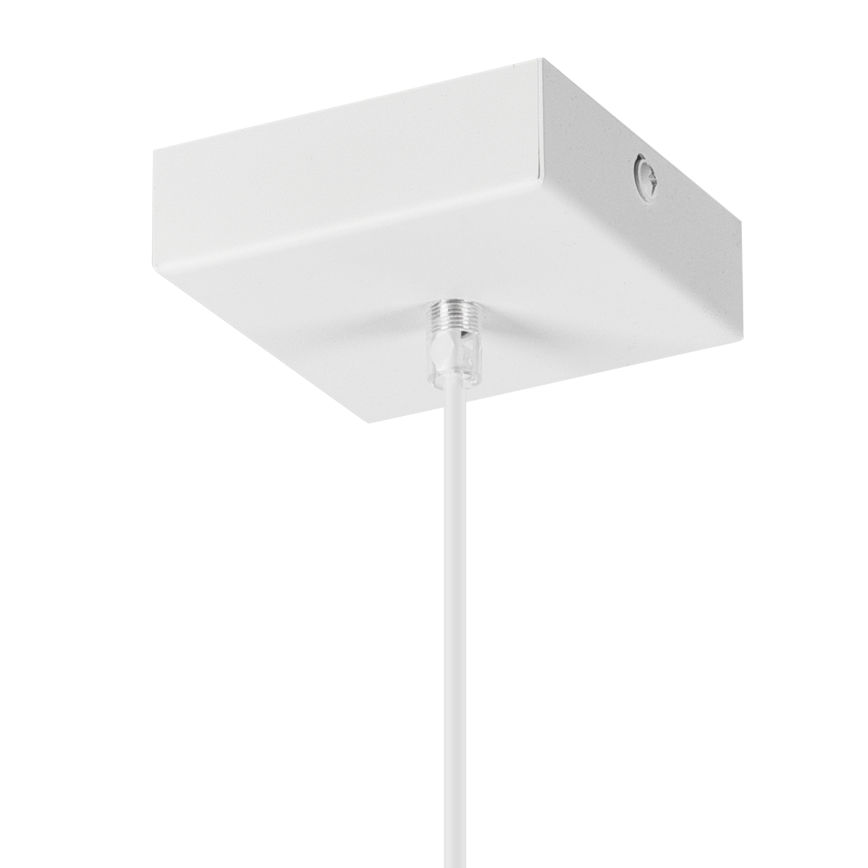Candeeiro suspenso ASTRID 1xE27/60W/230V branco