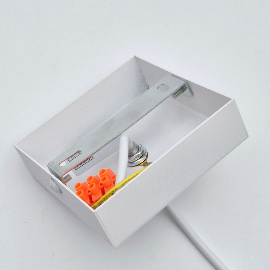 Candeeiro suspenso ASTRID 1xE27/60W/230V branco