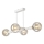 Candeeiro suspenso ASTRID 4xE27/60W/230V branco