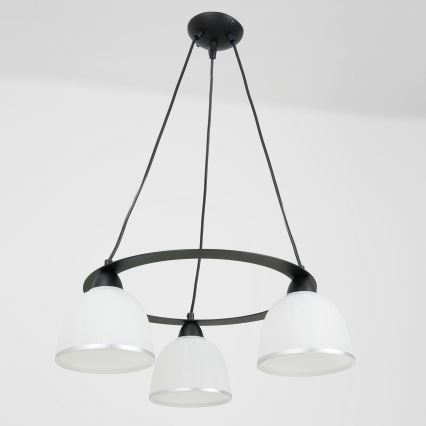 Candeeiro suspenso AVIA 3xE27/60W/230V