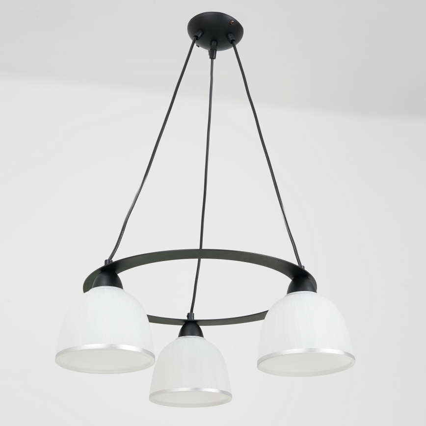 Candeeiro suspenso AVIA 3xE27/60W/230V