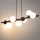 Candeeiro suspenso AVOLA 7xG9/12W/230V preto