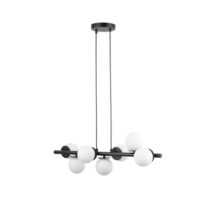 Candeeiro suspenso AVOLA 7xG9/12W/230V preto